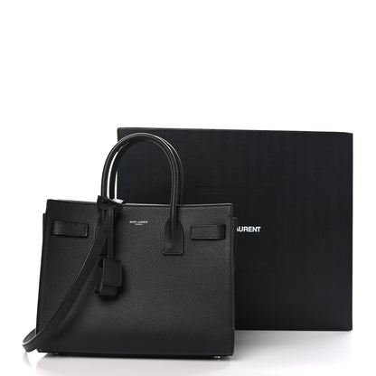 Saint Laurent Grain De Poudre Baby Sac De Jour Black 9 of 9