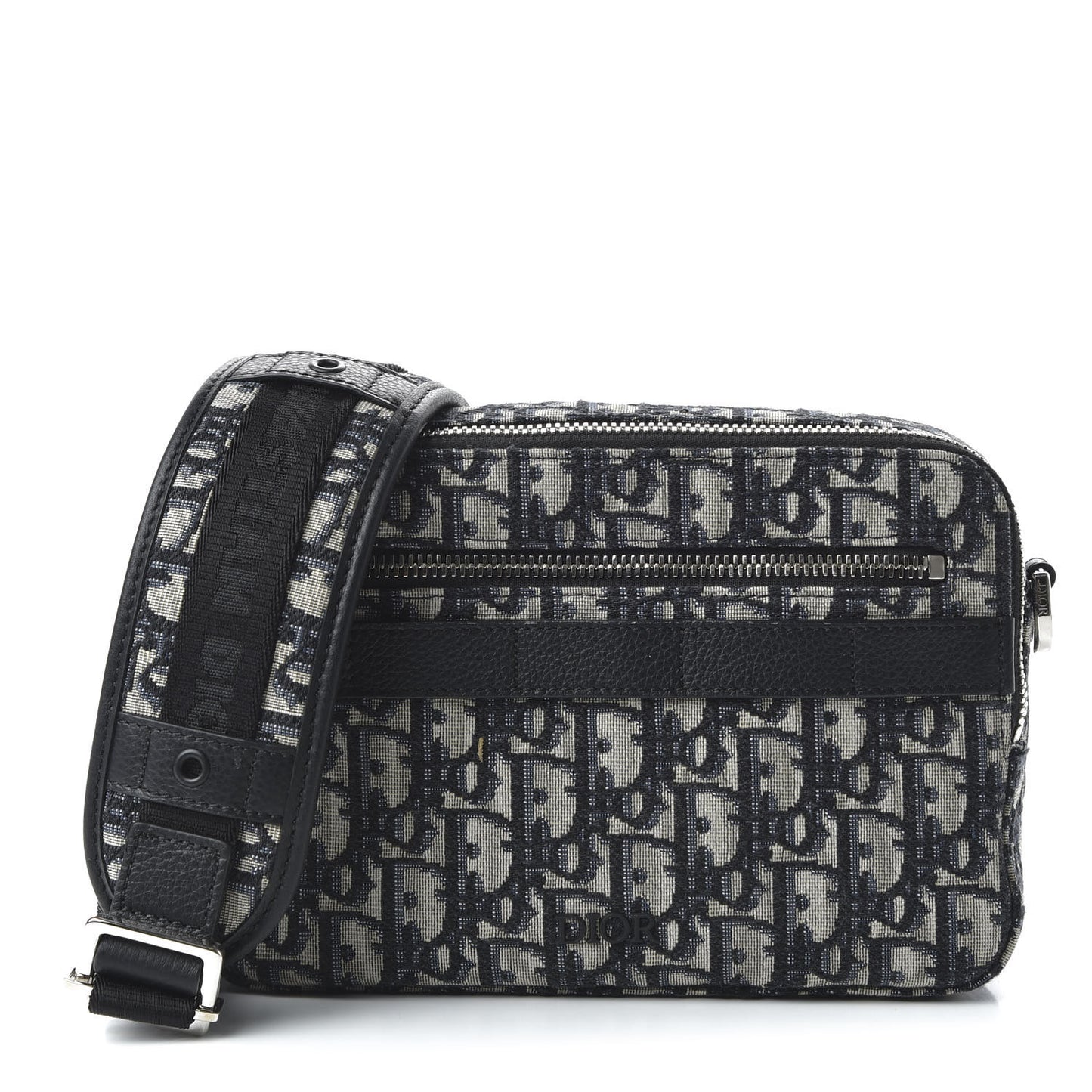 HOMME Oblique Safari Messenger Blue