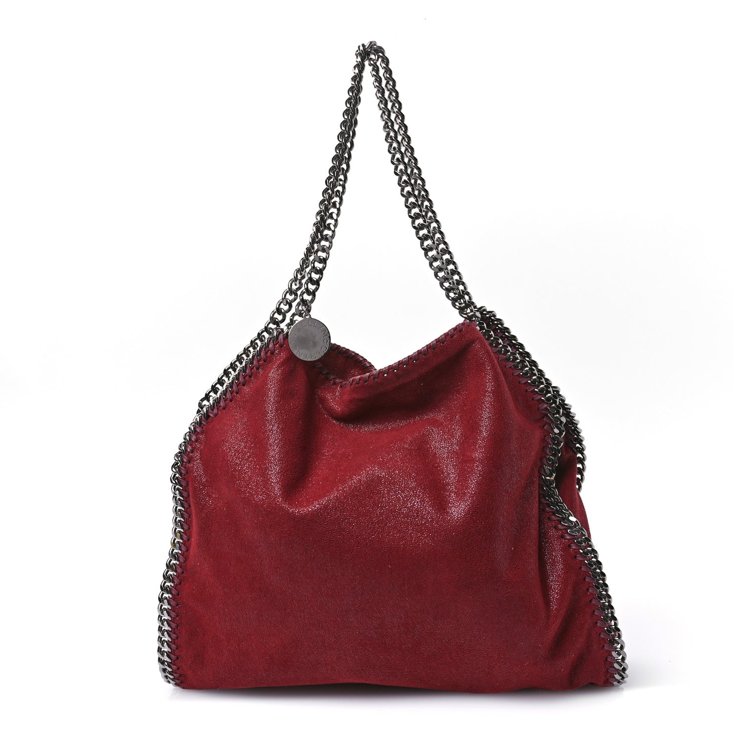 Shaggy Deer Small Falabella Tote Ruby