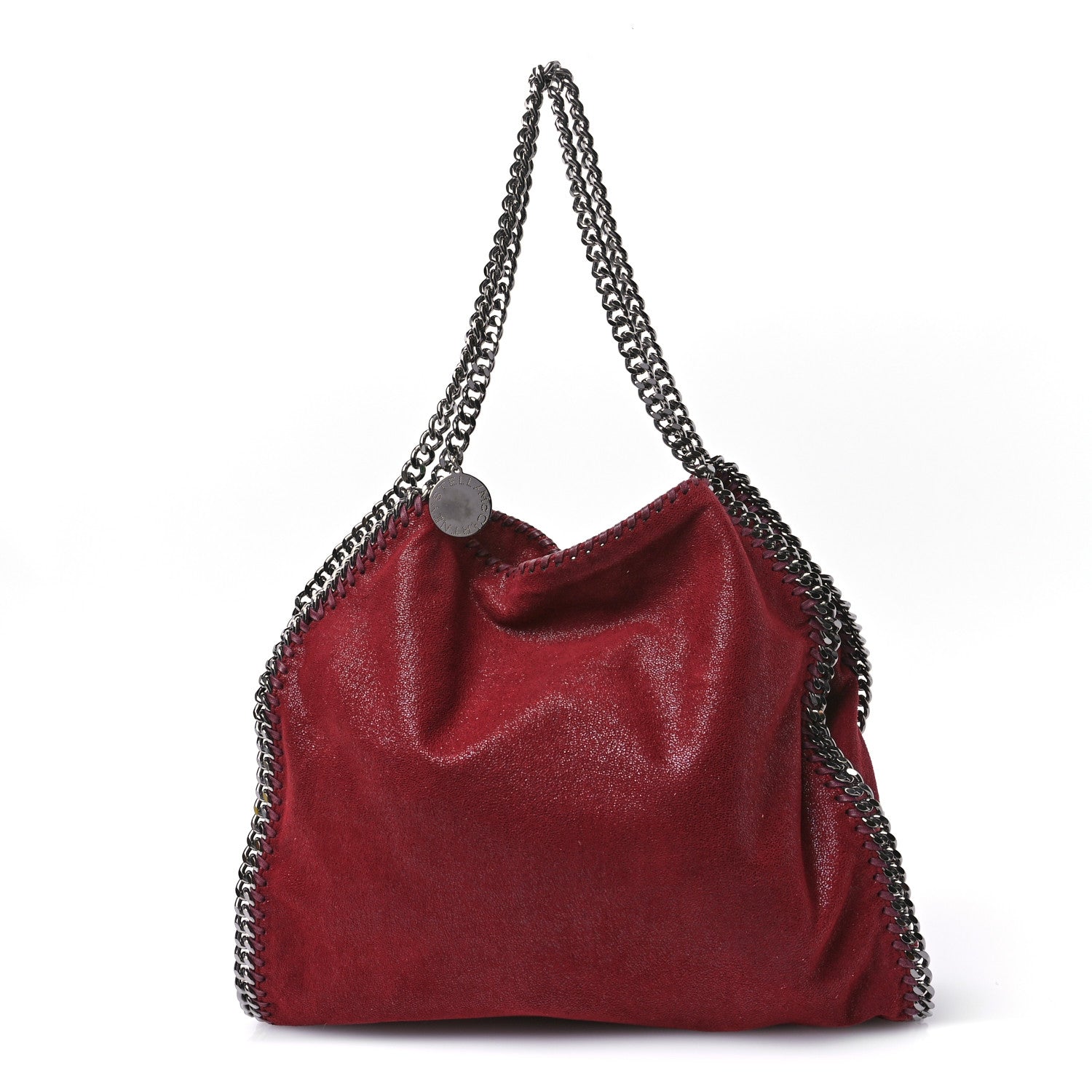 Stella McCartney Shaggy Deer Small Falabella Tote Ruby 1 of 10