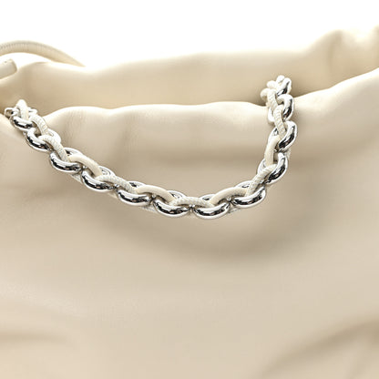 Loewe Mellow Nappa Medium Donut Chain Flamenco Knot Clutch Sea Salt 8 of 11