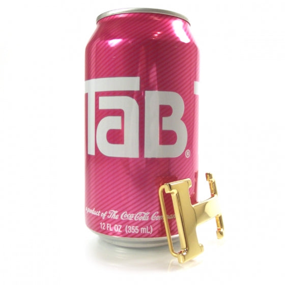 H Belt Buckle Gold