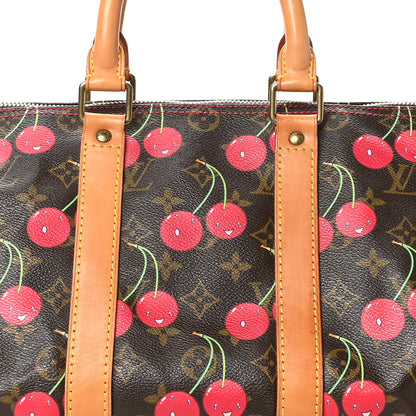 Louis Vuitton Monogram Cerises Keepall 45 8 of 12