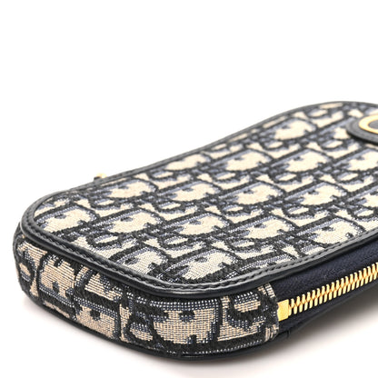 Christian Dior Oblique 30 Montaigne Phone Holder Blue 9 of 10