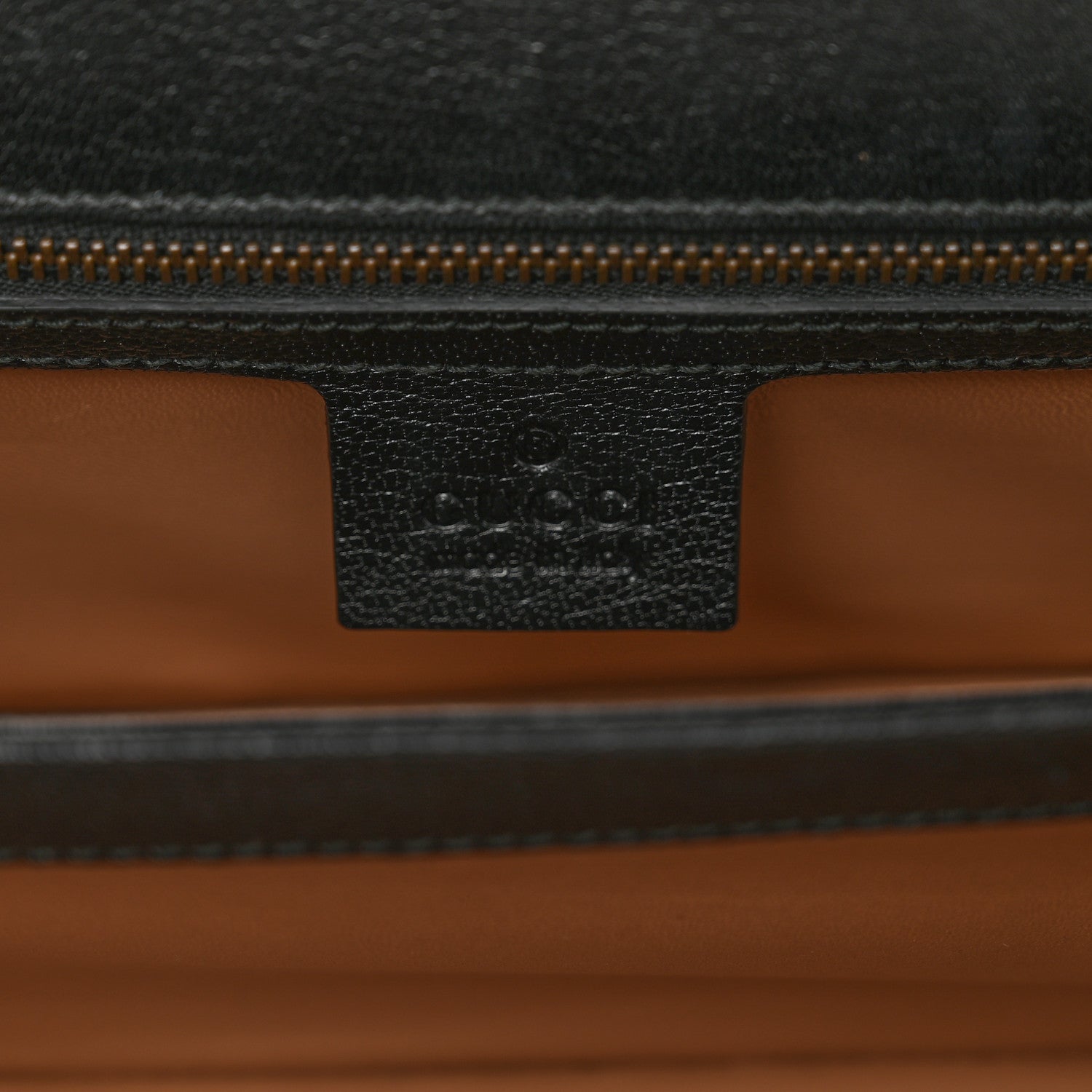 Gucci Goatskin Snakeskin Fox Broche Shoulder Bag Black 7 of 13