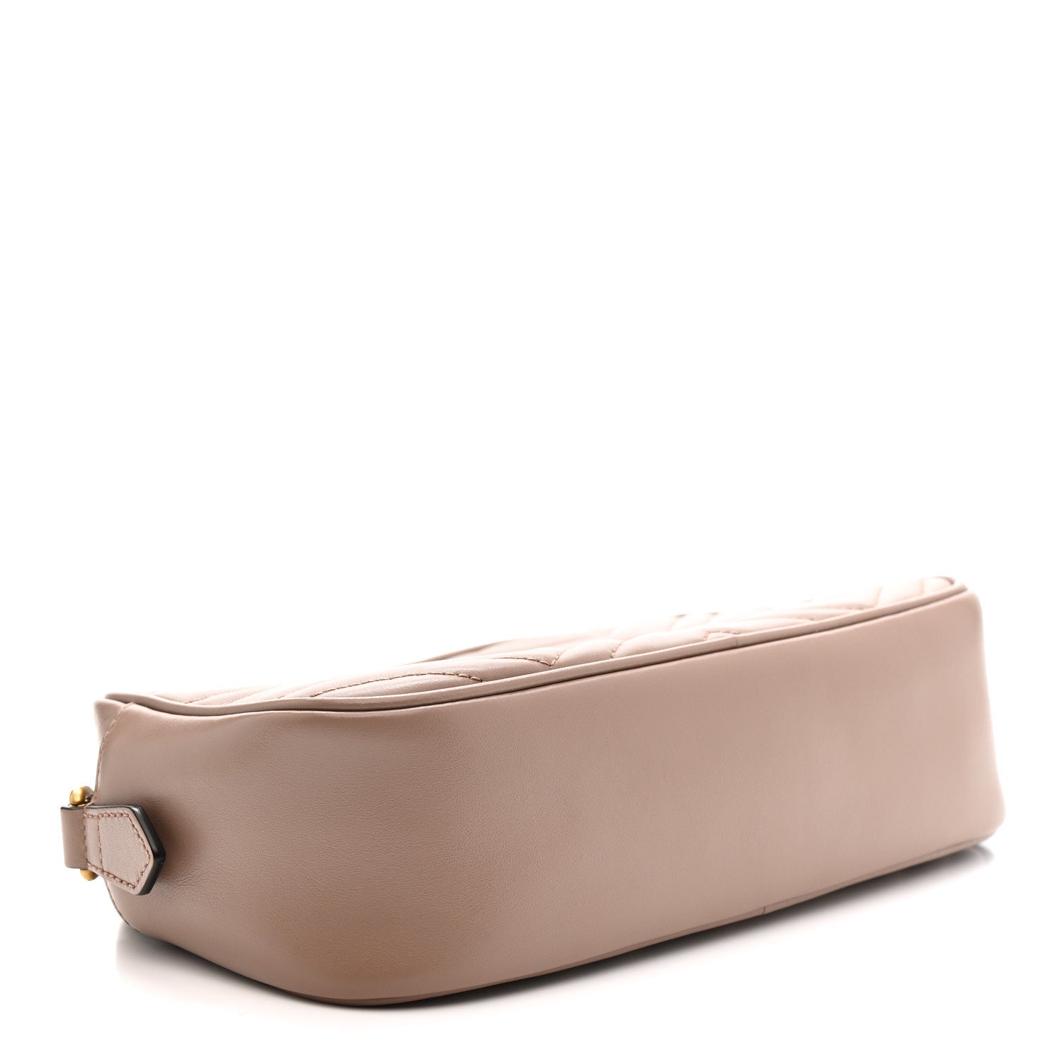 Gucci Calfskin Matelasse Small GG Marmont Chain Shoulder Bag Porcelain Rose 4 of 12