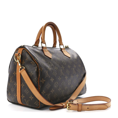 Louis Vuitton Monogram Speedy Bandouliere 30 3 of 12
