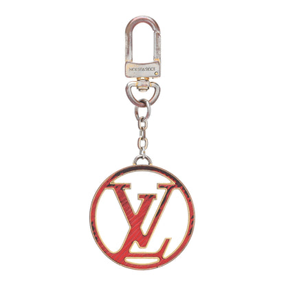 Louis Vuitton Epi LV Circle Bag Charm Key Holder Red Pink 1 of 3