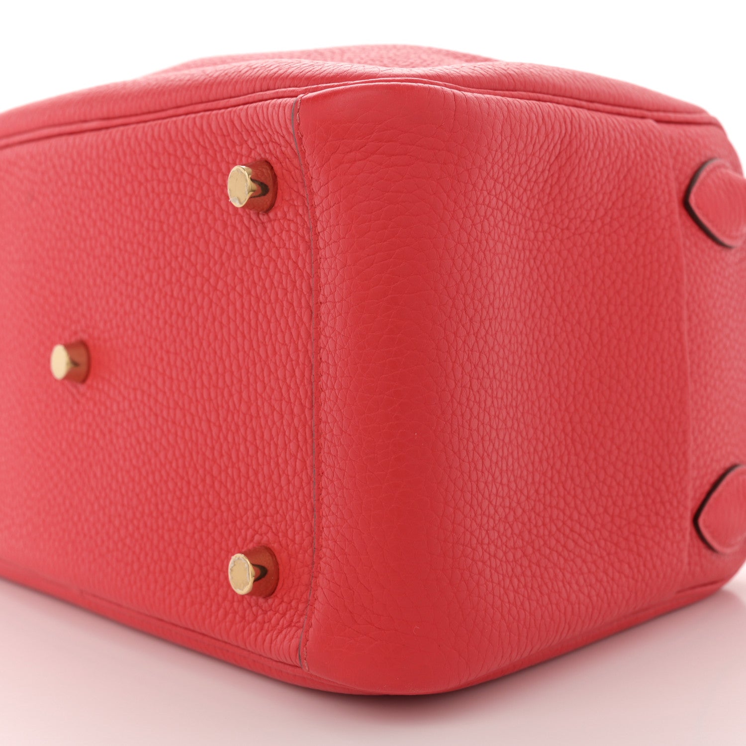Hermes Taurillon Clemence Lindy 26 Rouge Casaque 10 of 12