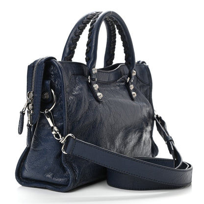 Balenciaga Agneau Giant 12 Silver Hardware S City Bleu Roi 3 of 10