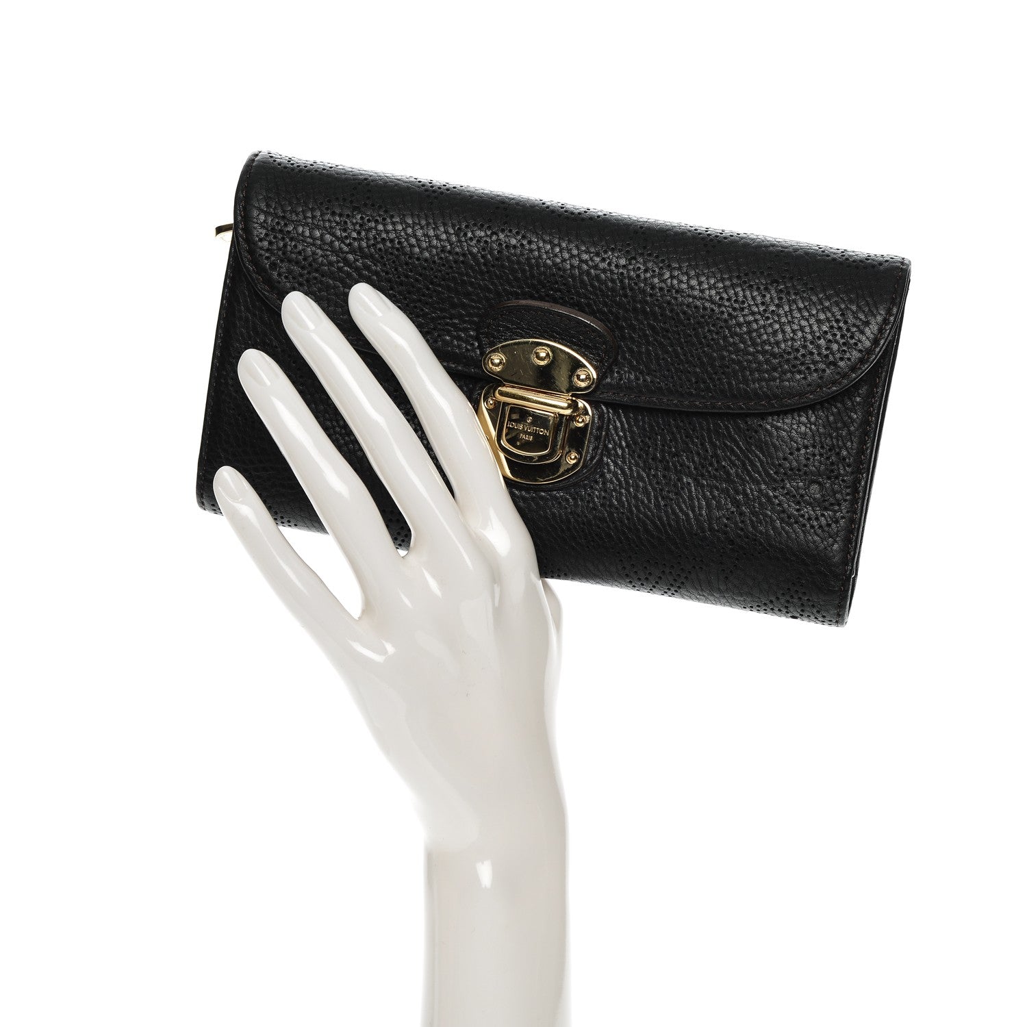 Louis Vuitton Mahina Amelia Wallet Black 2 of 7