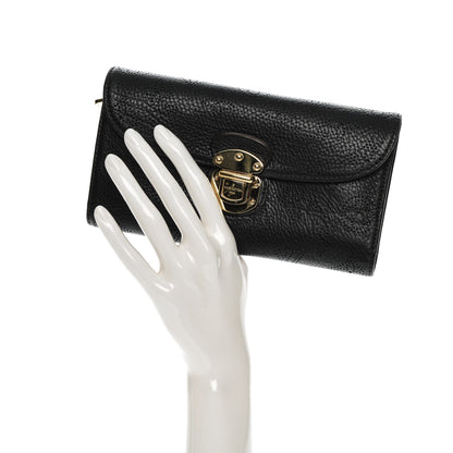 Louis Vuitton Mahina Amelia Wallet Black 2 of 7