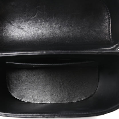 Saint Laurent Lambskin Quilted Monogram June Box Bag  Black 5 of 11