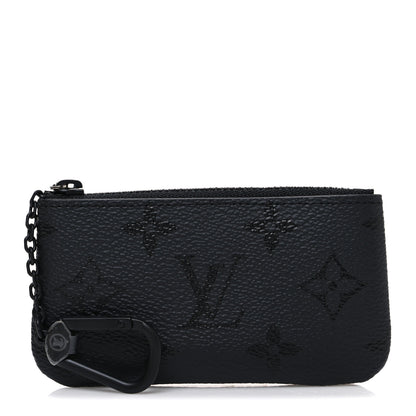 Louis Vuitton Monogram Midnight  Key Pouch Black 1 of 7