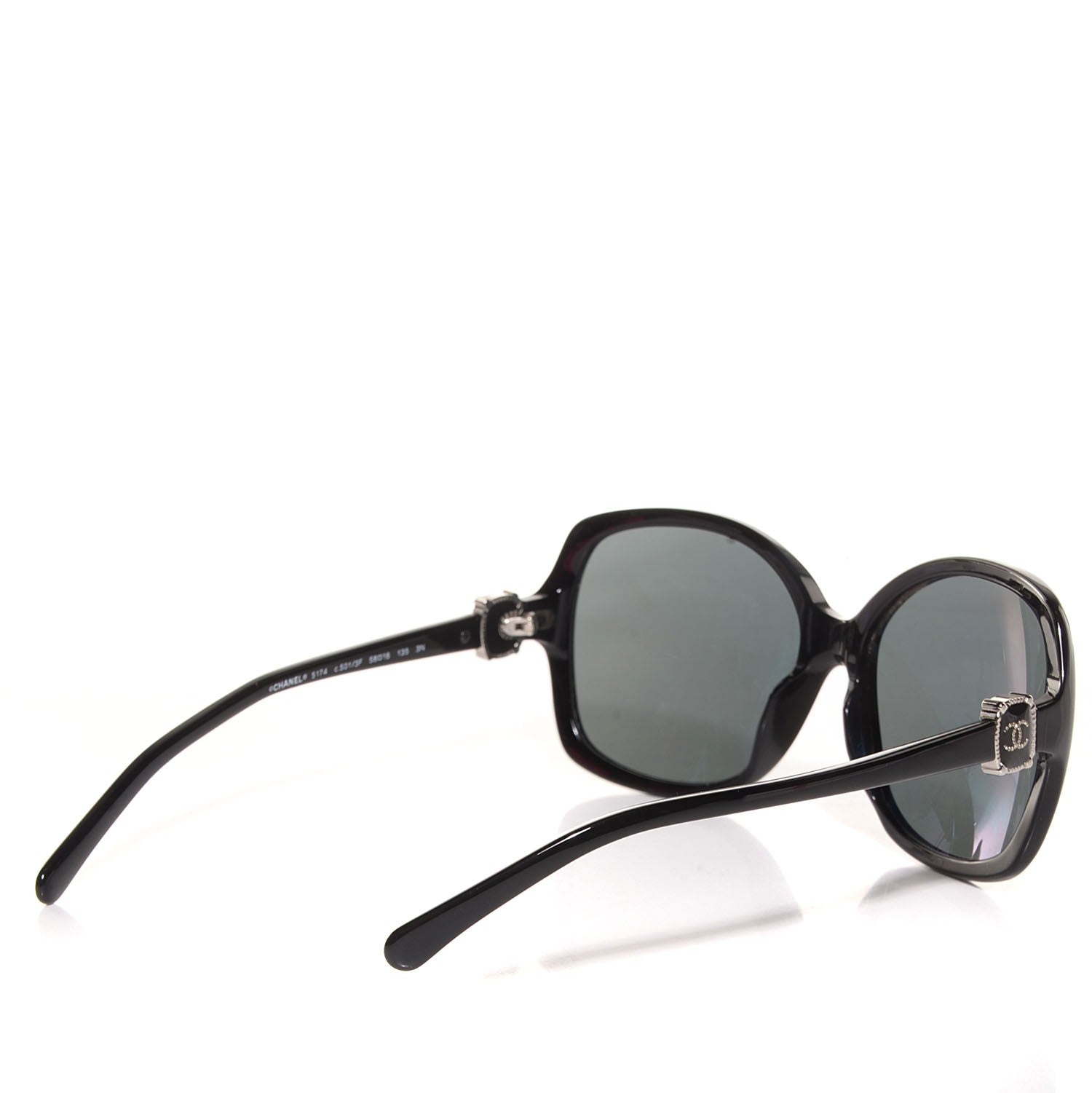 Chanel CC Sunglasses 5174 Black 2 of 5