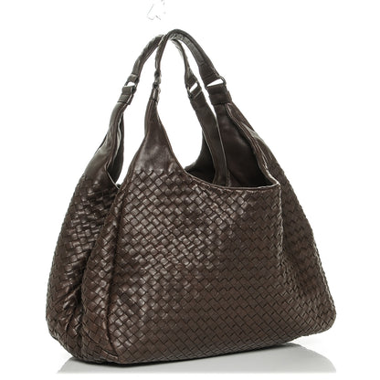 Bottega Veneta Nappa Intrecciato Large Campana Ebano 7 of 11