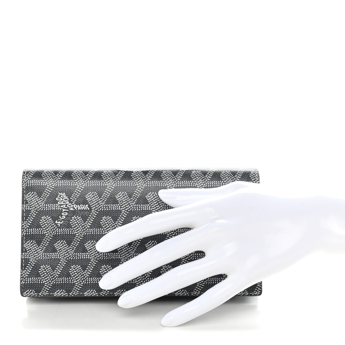 Goyard Goyardine Long Bi-Fold Wallet Grey 2 of 8