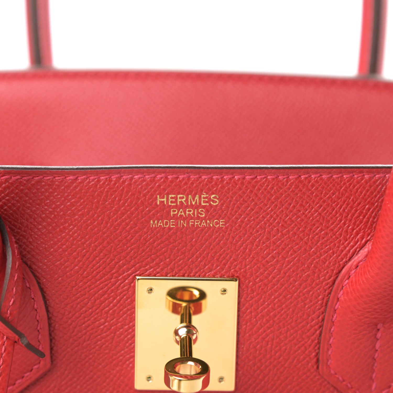 Hermes Epsom Birkin 35 Rouge Casaque 6 of 12