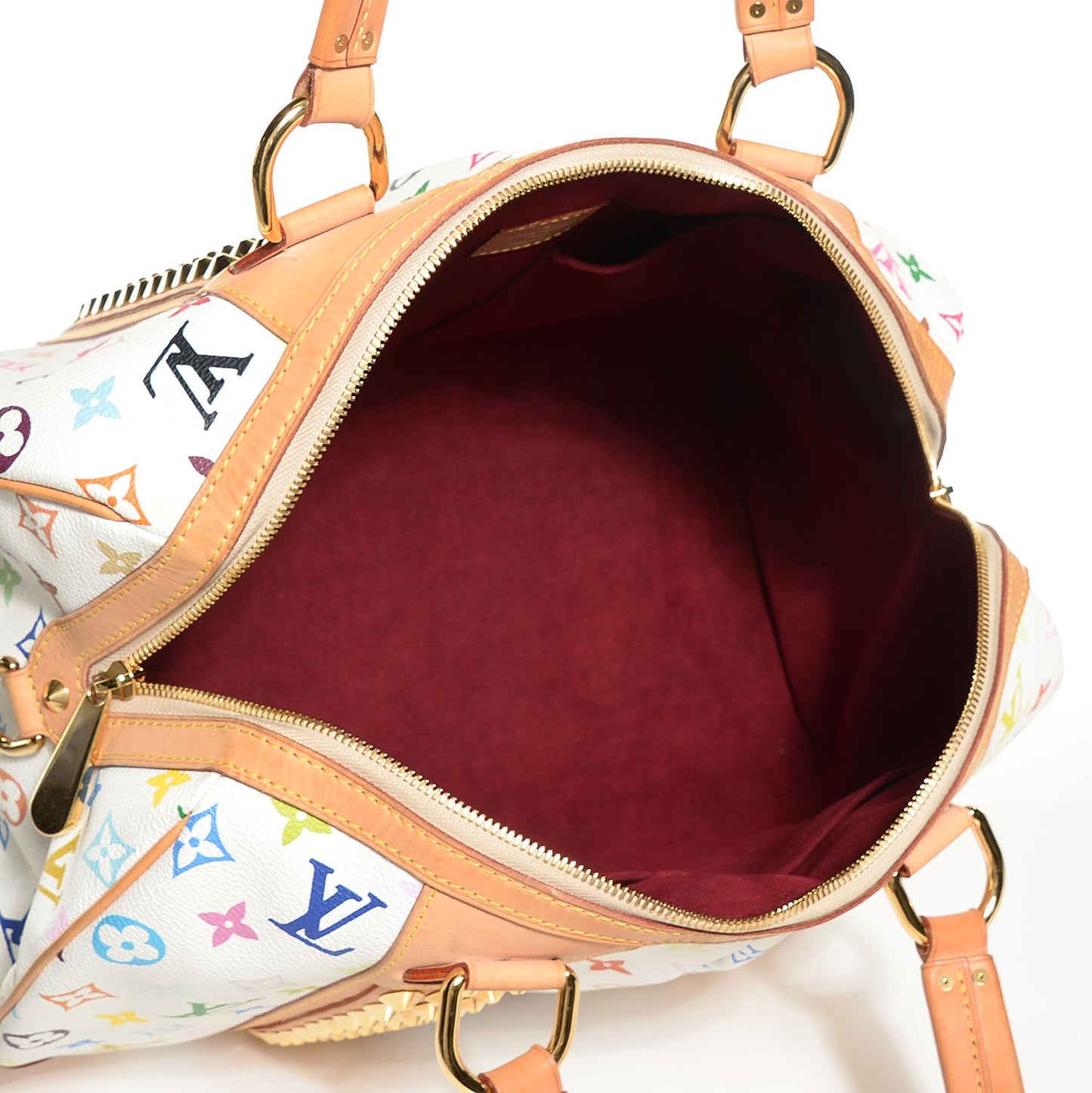 Monogram Multicolor Courtney GM White