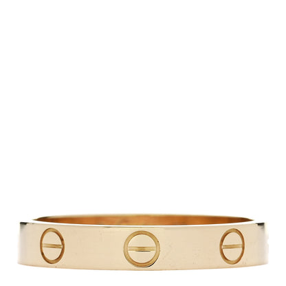 Cartier 18K Yellow Gold 3.5mm LOVE Wedding Band Ring 58 8.5 1 of 5