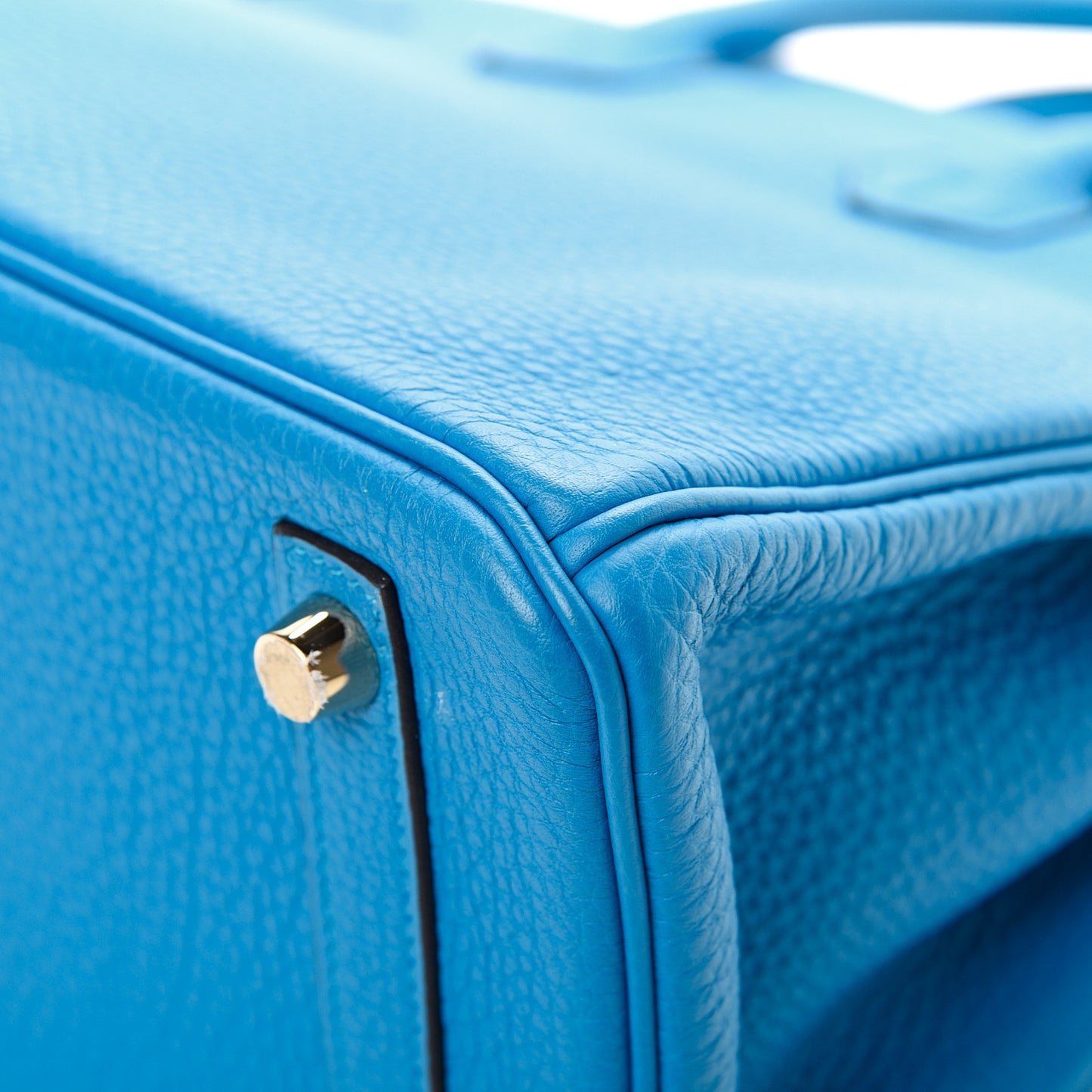 Togo Birkin 25 Bleu Zanzibar