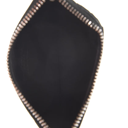 Saint Laurent Grained Calfskin 5 Fragments Zip Pouch Card Holder New Vert Fonce 5 of 8