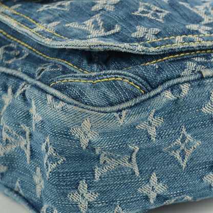 Louis Vuitton Denim Camera Bag Blue 7 of 7