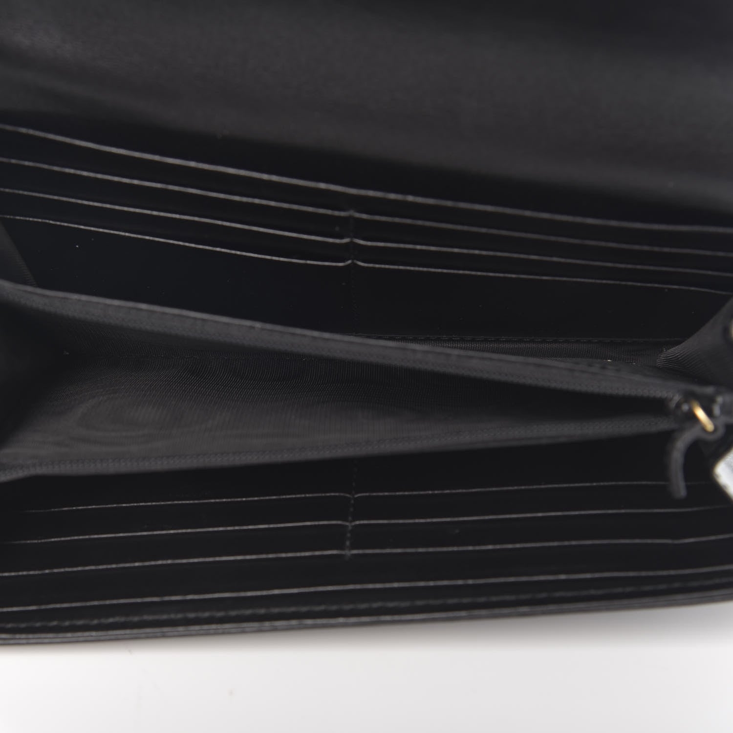 Gucci Calfskin Matelasse GG Marmont Continental Wallet Black 5 of 9