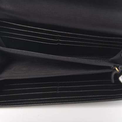 Gucci Calfskin Matelasse GG Marmont Continental Wallet Black 5 of 9