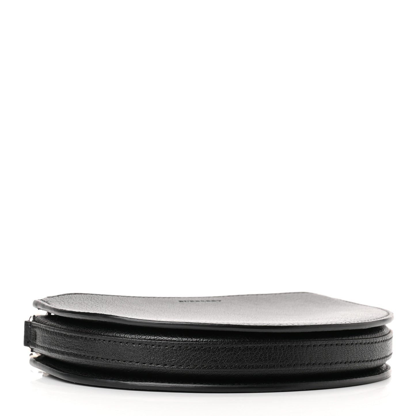 Goatskin Pecan Chain Shoulder Bag Black