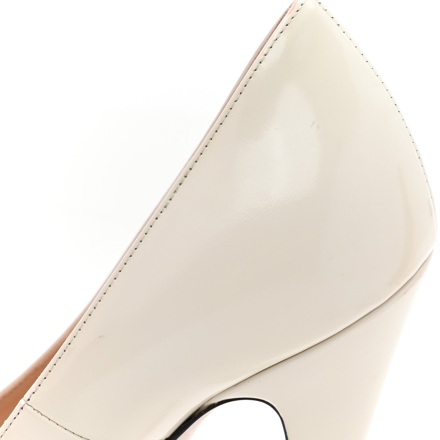 Gucci Regent Calfskin Crystal Removable Bow Elaisa Platform High Heel Pumps 37 White Magnolia 13 of 14