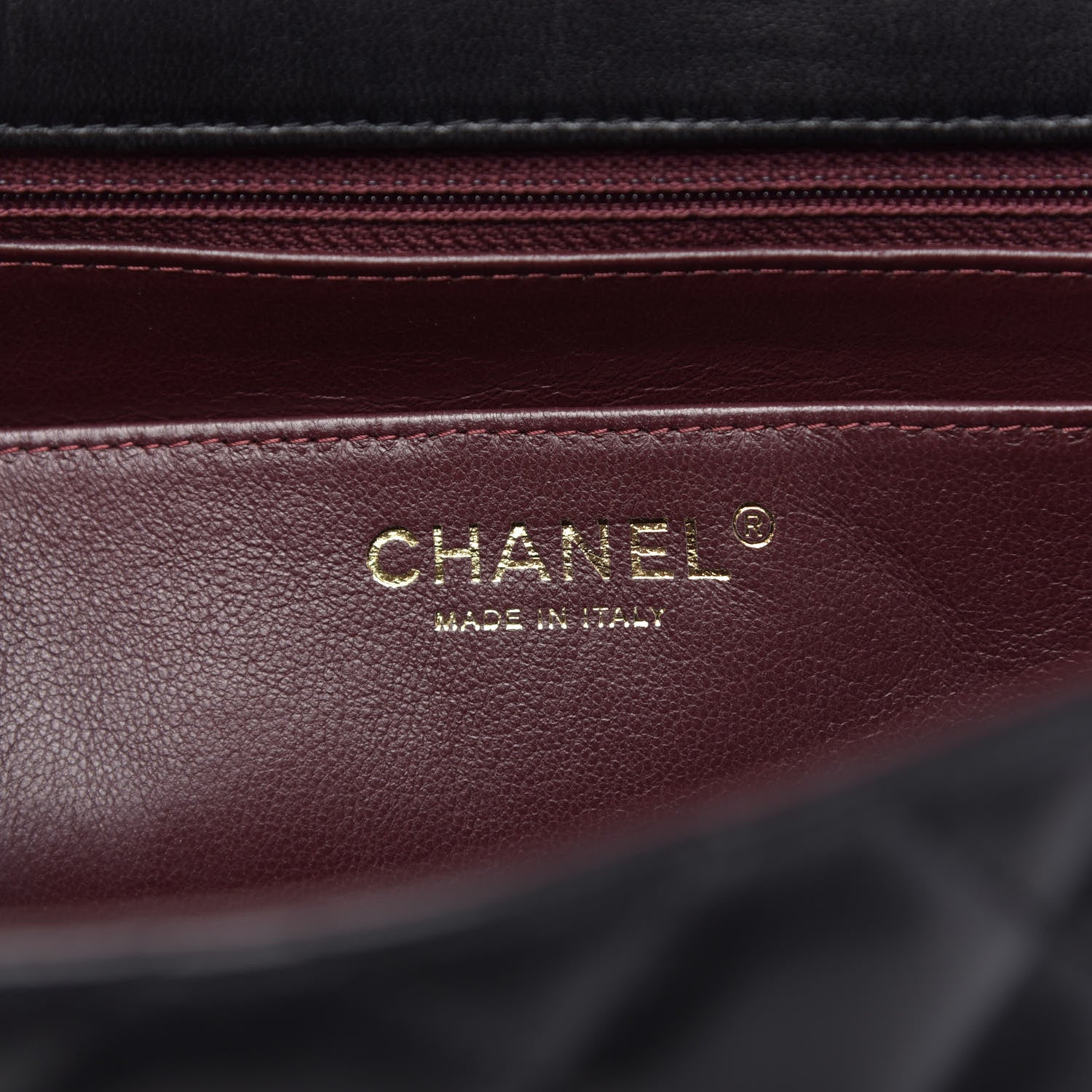 Chanel Lambskin Quilted Maxi Single Flap Black 6 of 12