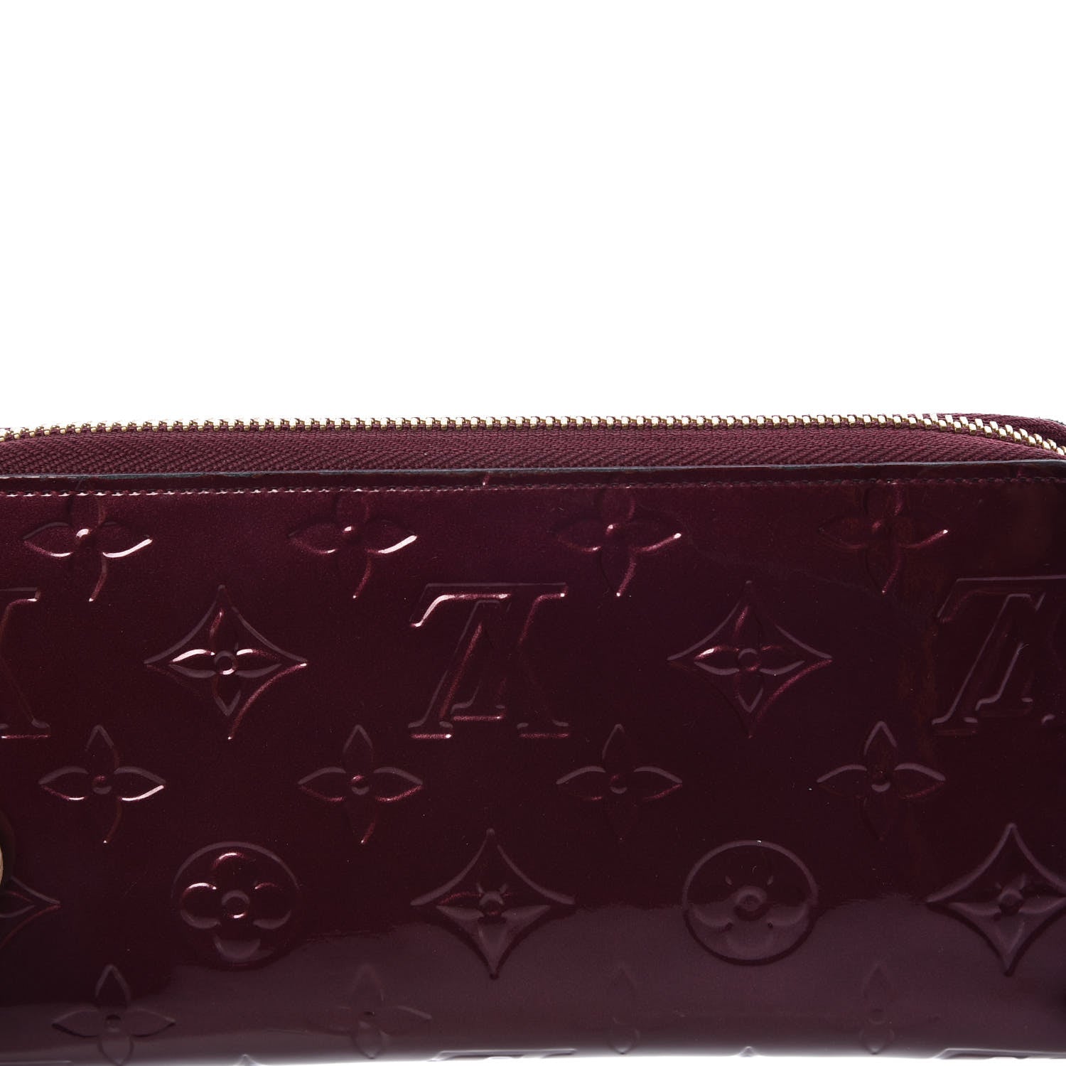 Louis Vuitton Vernis Zippy Wallet Rouge Fauviste 10 of 12