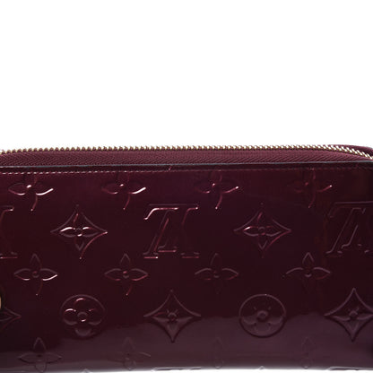 Louis Vuitton Vernis Zippy Wallet Rouge Fauviste 10 of 12