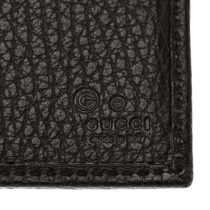 Gucci Calfskin Web Bi-Fold Wallet Brown White 6 of 8