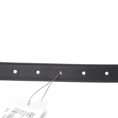 Gucci Calfskin Double G 20mm Belt 90 36 Black 4 of 5