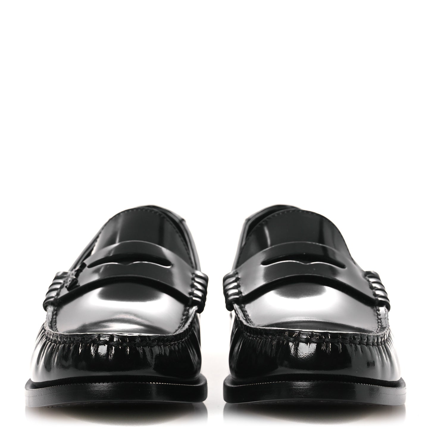 Magnum Lux Calfskin Le Loafer 15 Moccasins 39 Black