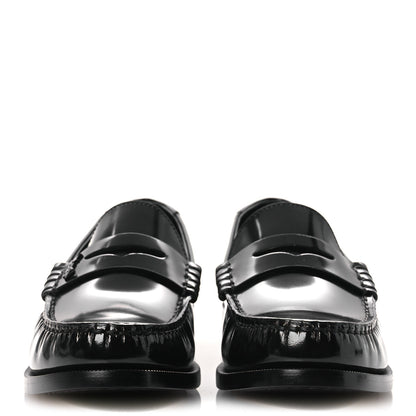 Saint Laurent Magnum Lux Calfskin Le Loafer 15 Moccasins 39 Black 3 of 12