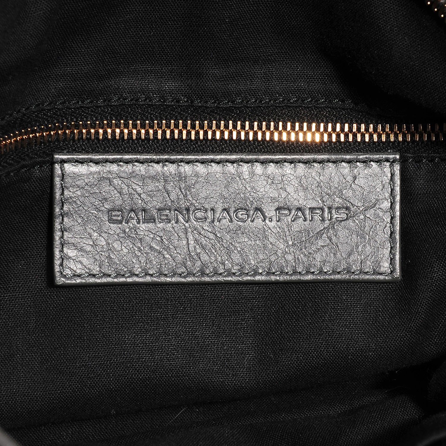 Balenciaga Agneau Giant 12 Rose Gold Hardware Velo Gris Tarmac 13 of 15