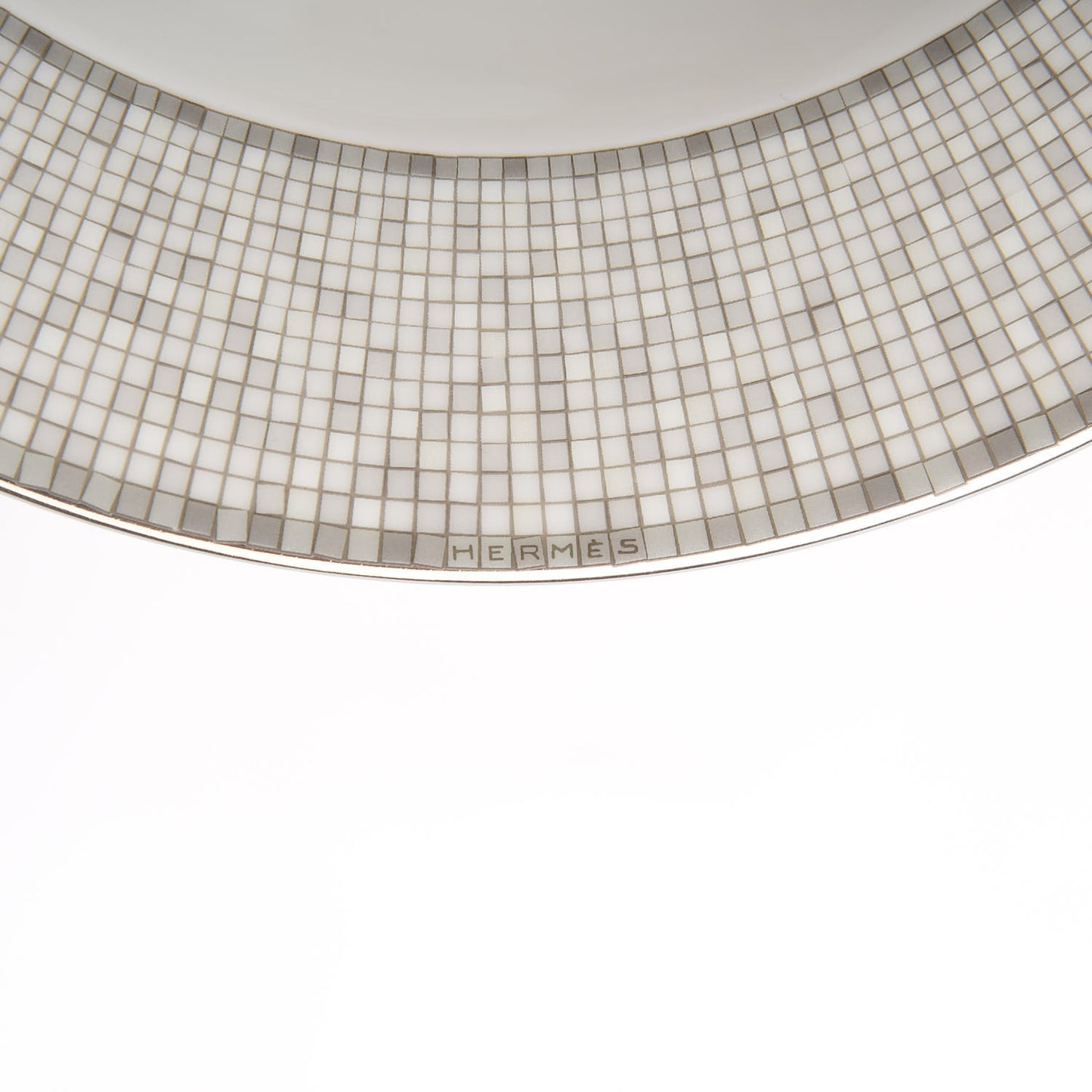 Porcelain Mosaique Au 24 Platine Soup Bowl Set of 2