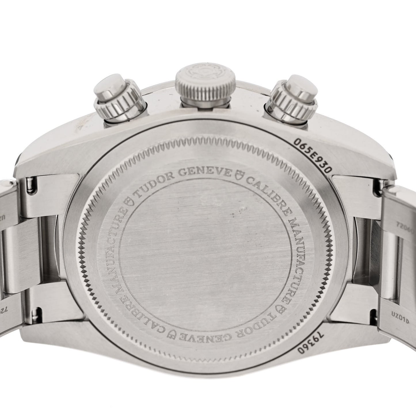 Stainless Steel 41mm Black Bay Chronograph Panda Automatic Watch White 79360N