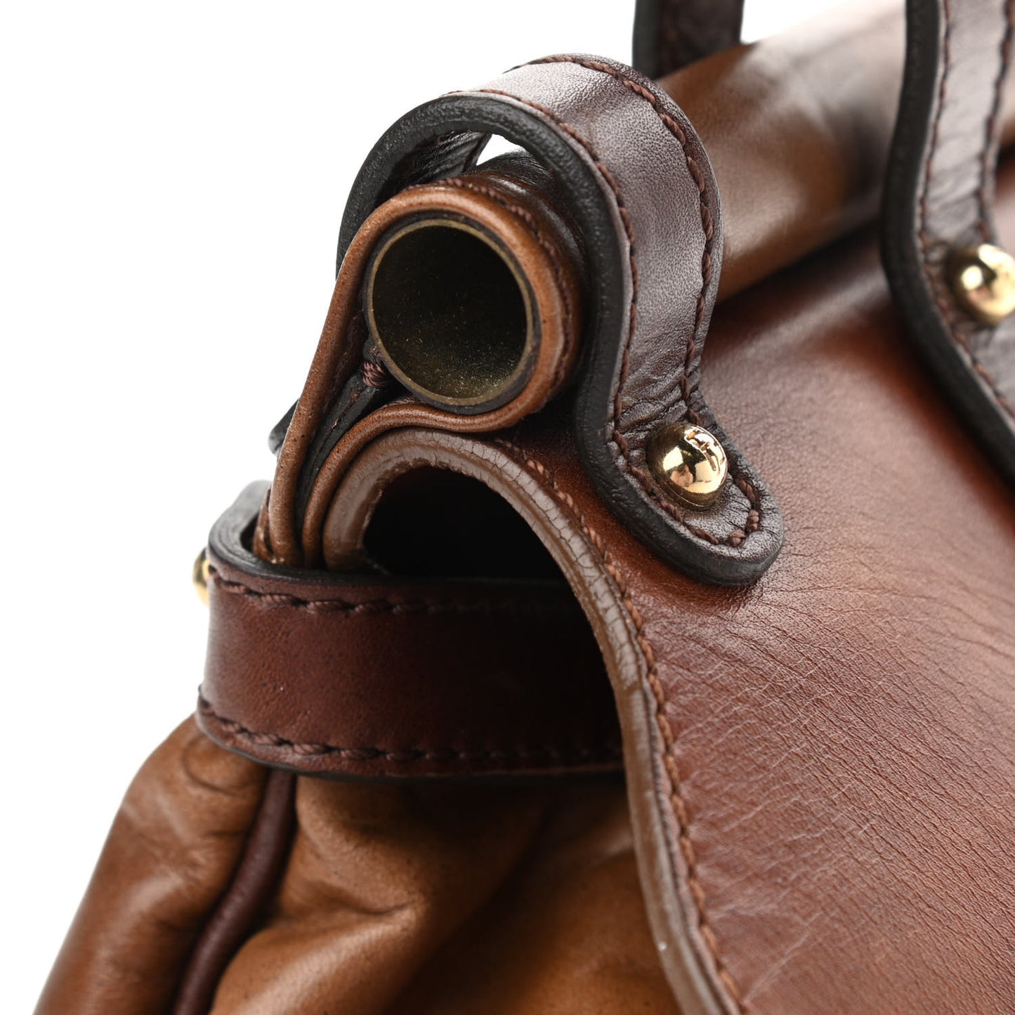 Calfskin Medium Magic Bag Brown