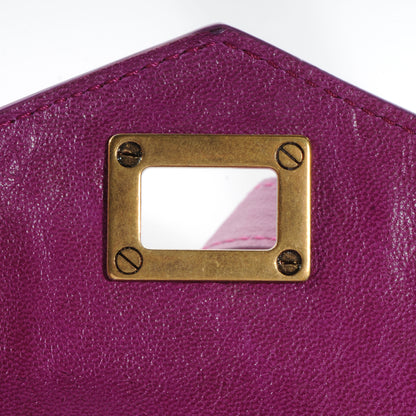 Proenza Schouler Leather PS1 Crossbody Pouch Orchid 10 of 11