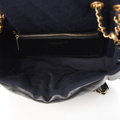 Chanel Lambskin Medium Simply Flap Black 5 of 10