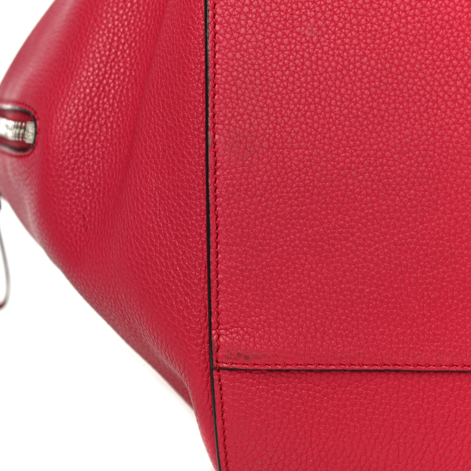 Loewe Grained Calfskin Small Hammock Shoulder Bag Raspberry 12 of 14