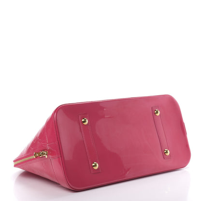 Louis Vuitton Vernis Alma GM Rose Pop 4 of 15