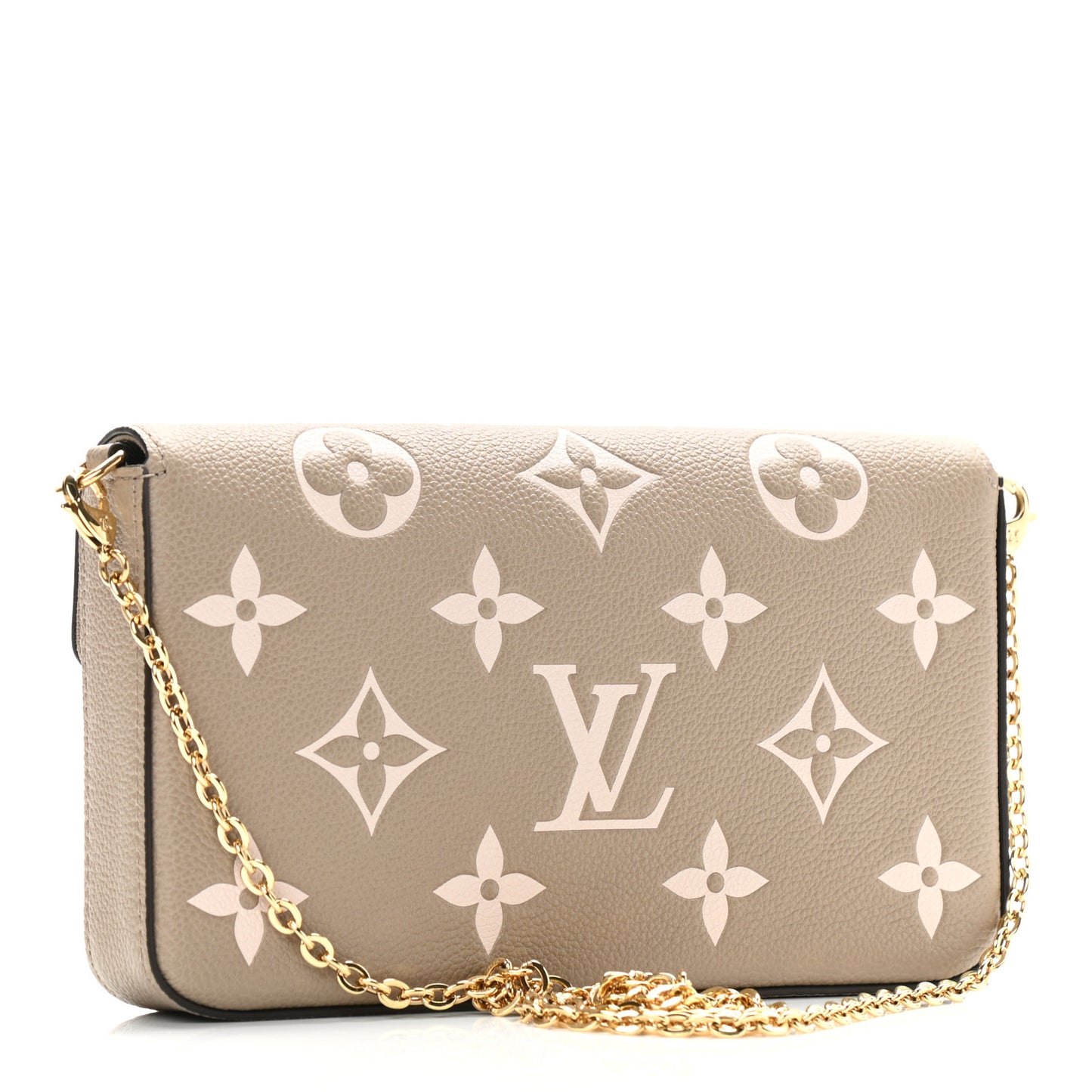 Empreinte Monogram Giant Felicie Pochette Tourterelle Creme