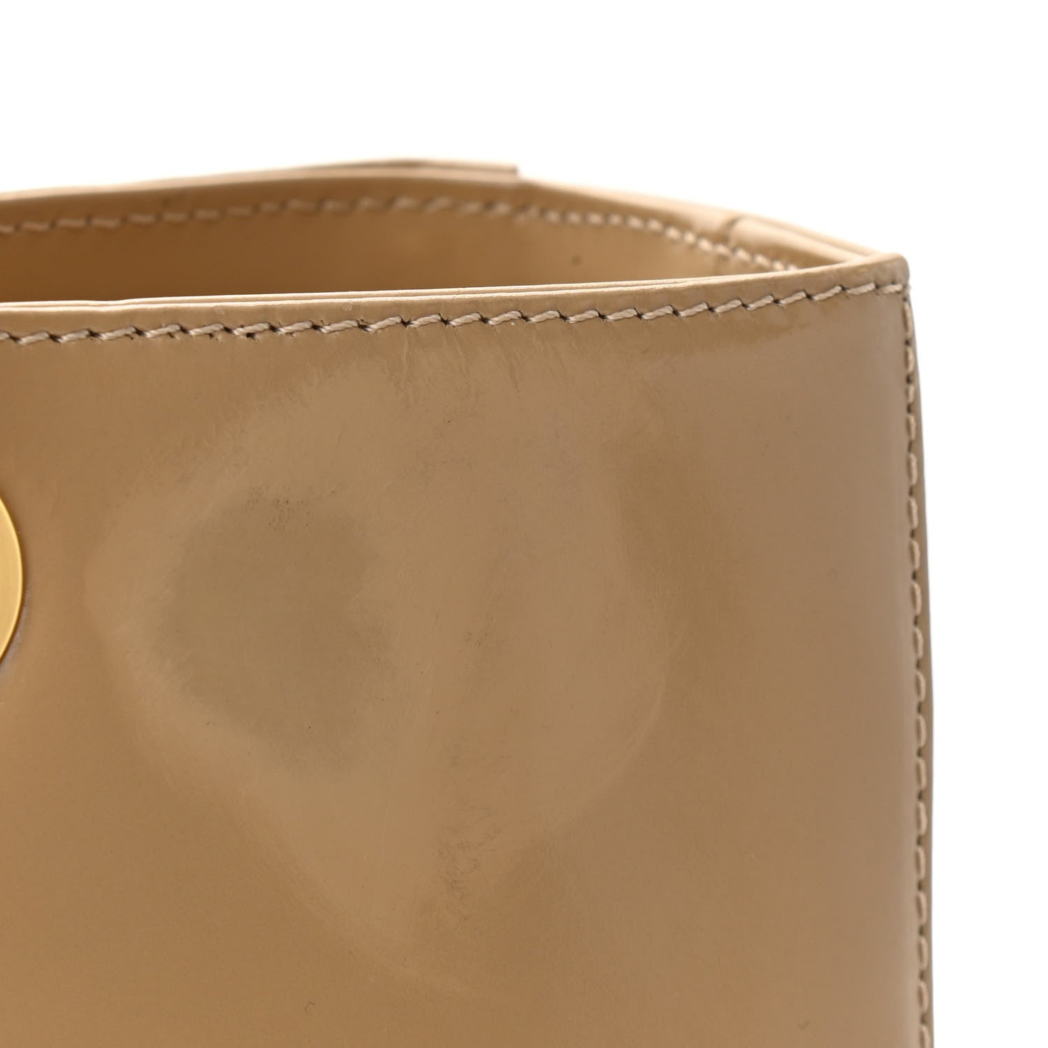 Christian Dior Patent Large Lady Dior Beige 13 of 14