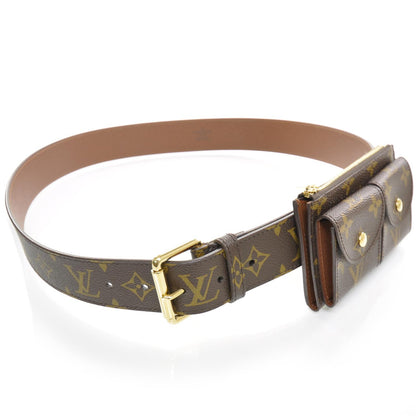 Louis Vuitton Monogram Pochette Duo Belt 100 40 1 of 6