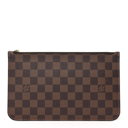 Louis Vuitton Damier Ebene Neverfull MM GM Pochette 1 of 9